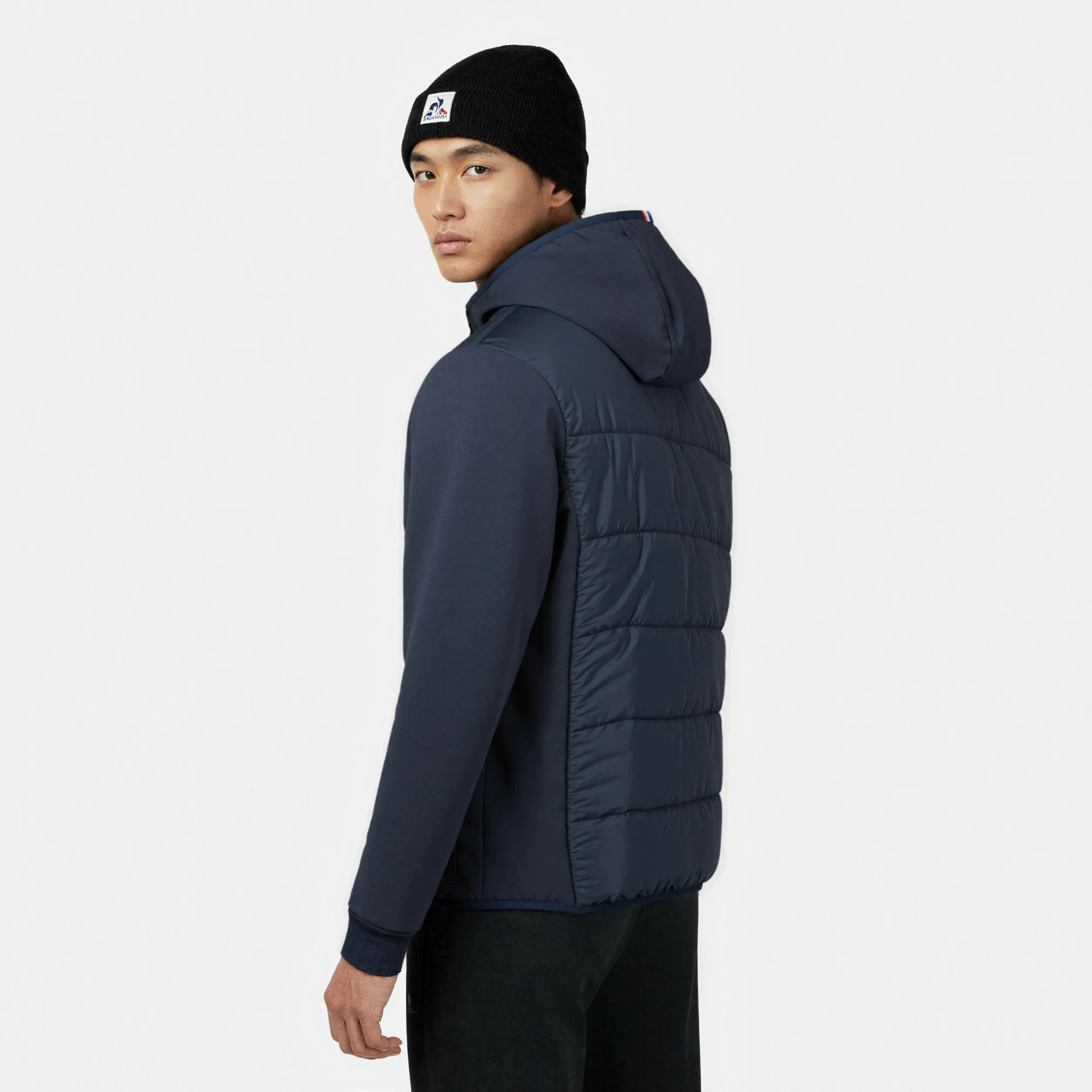 Veste zippée matelassée Essentiel bi-matière sold by Le Coq Sportif product image thumbnail 4