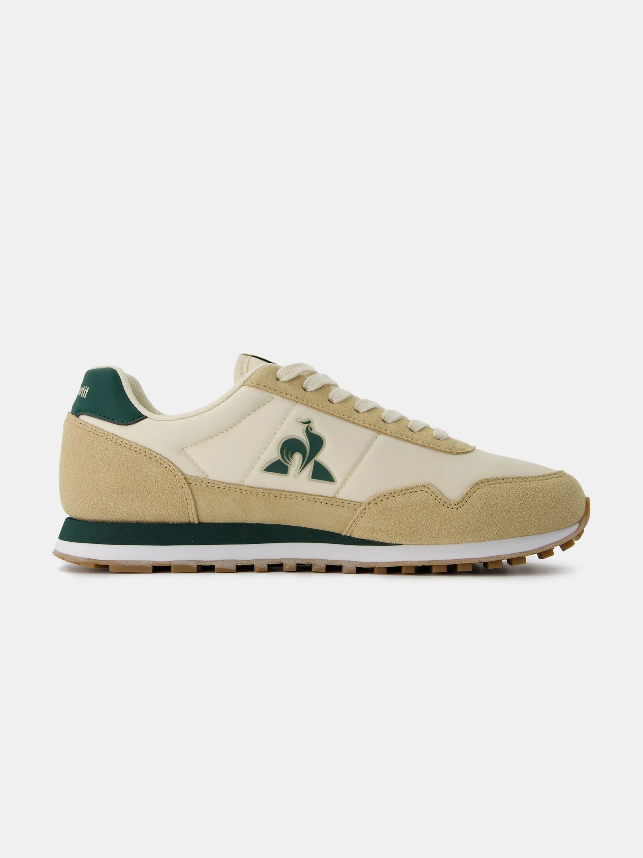 Sneakers retro-running en textile et suede Astra sold by Le Coq Sportif