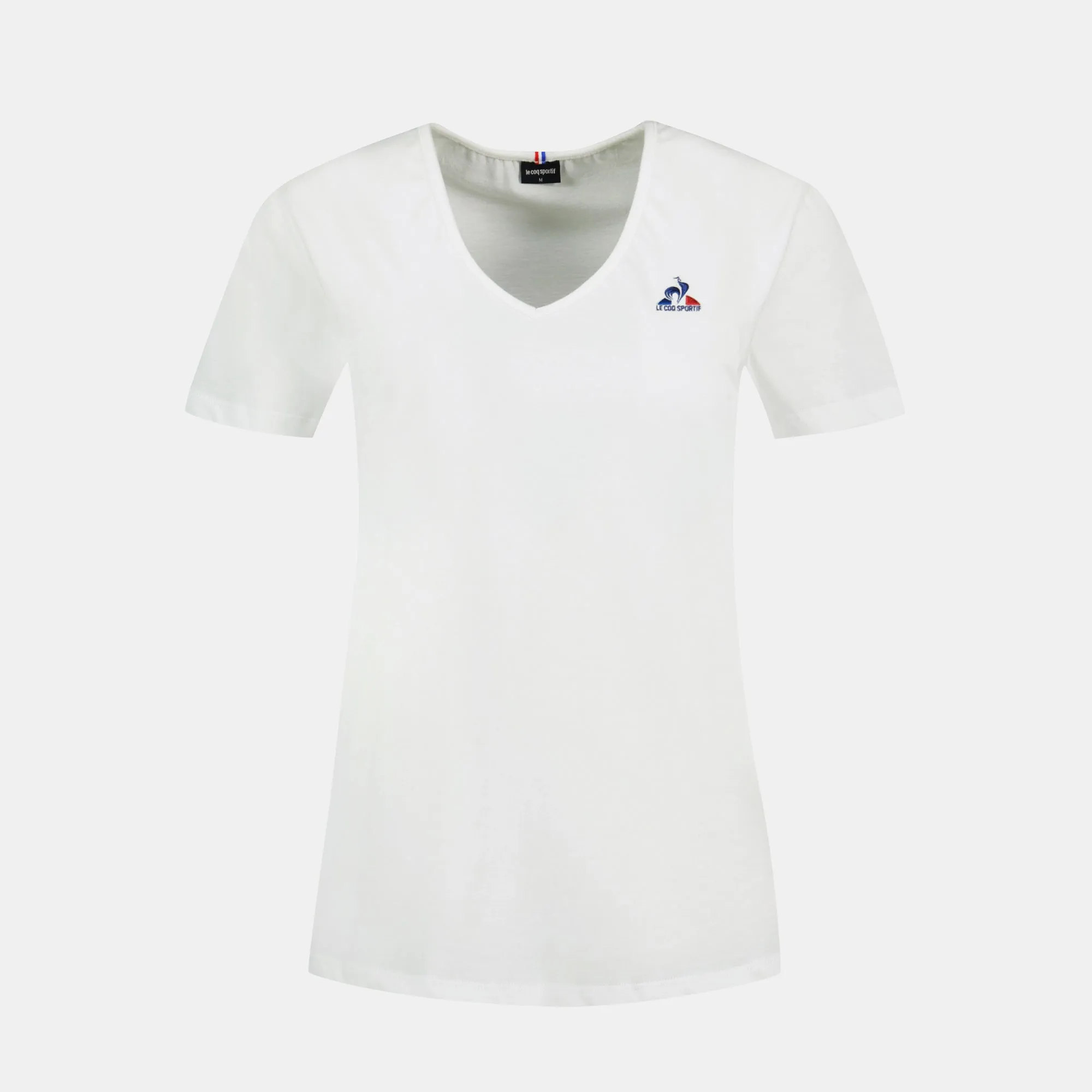 T-shirt col V Essentiel en jersey de coton sold by Le Coq Sportif product image thumbnail 2
