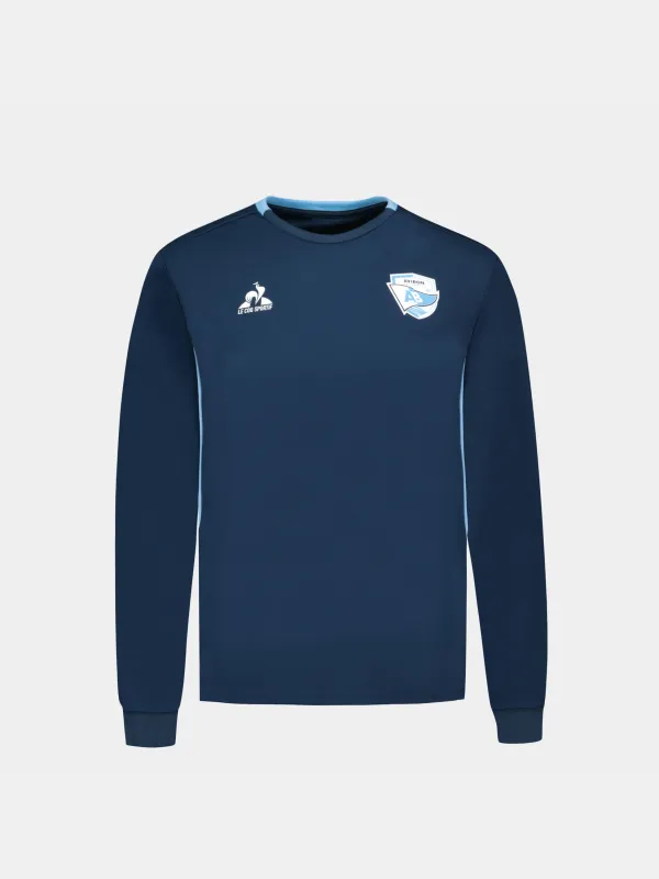 2520343-AB TRAINING Crew Sweat M dress blues | Sweat col rond Homme made by Le Coq Sportif
