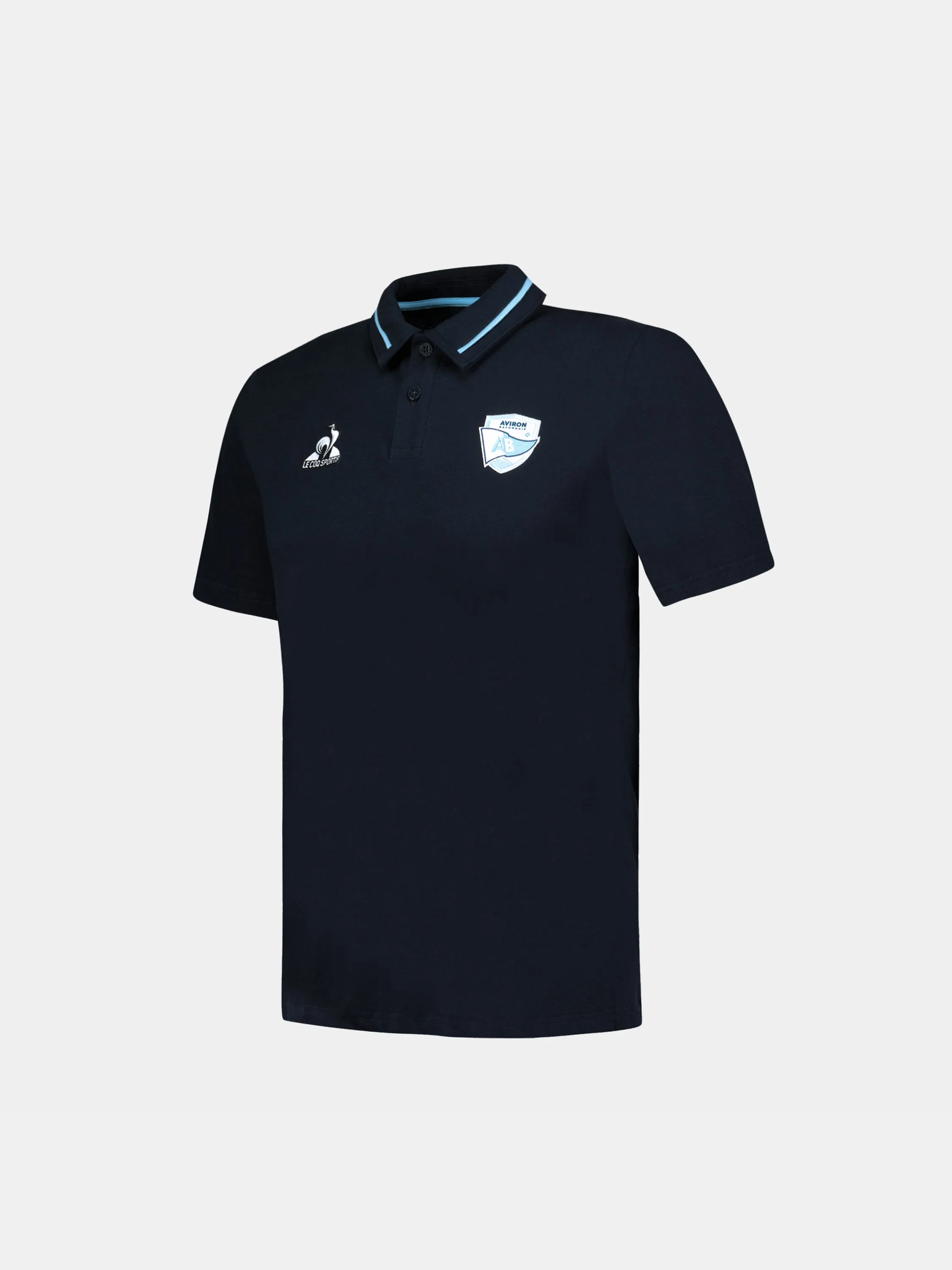 2520804-AB PRESTIGE Polo SS N°1 M sky captain | Polo Homme sold by Le Coq Sportif product image thumbnail 3