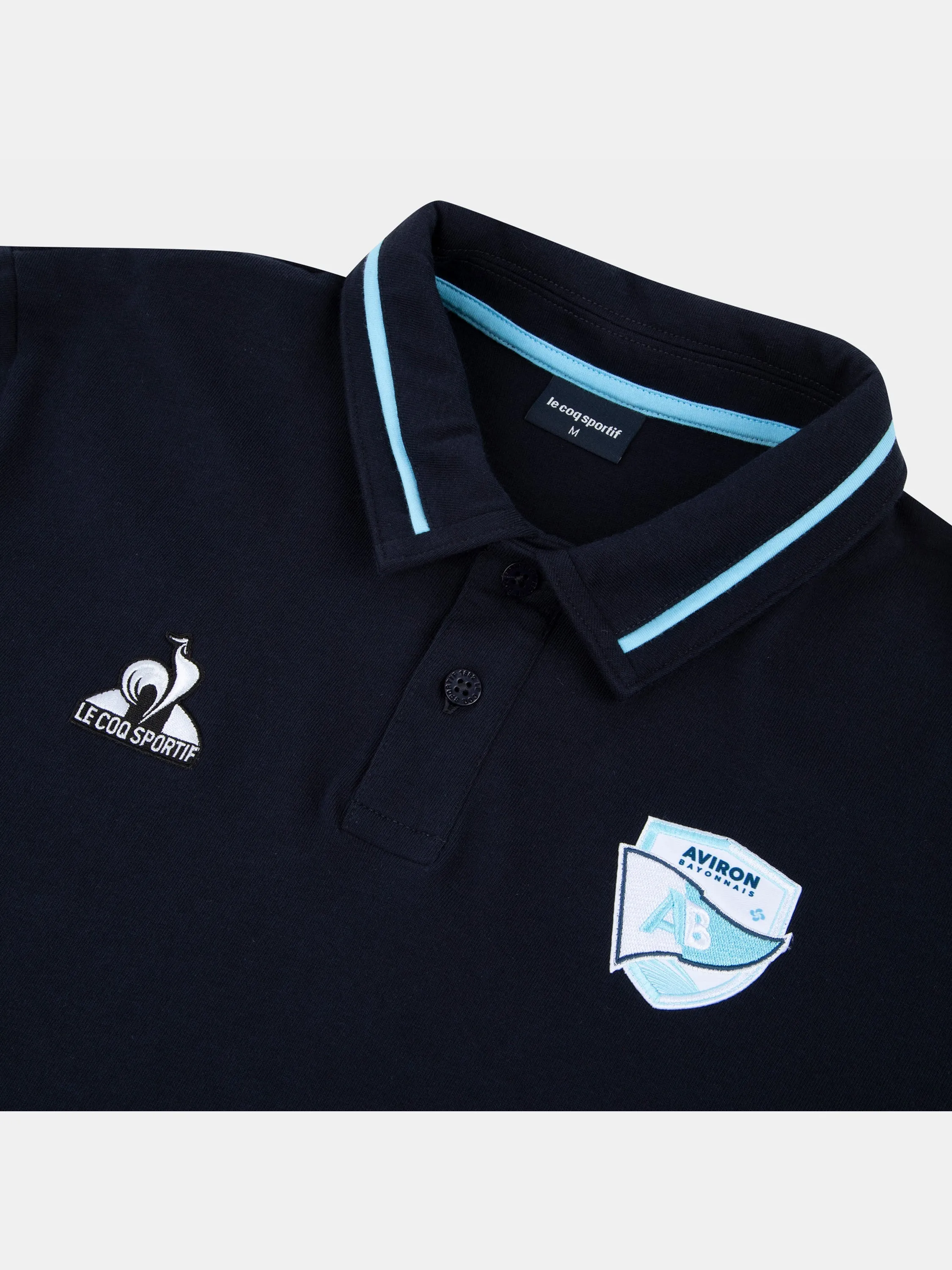2520804-AB PRESTIGE Polo SS N°1 M sky captain | Polo Homme sold by Le Coq Sportif product image thumbnail 4