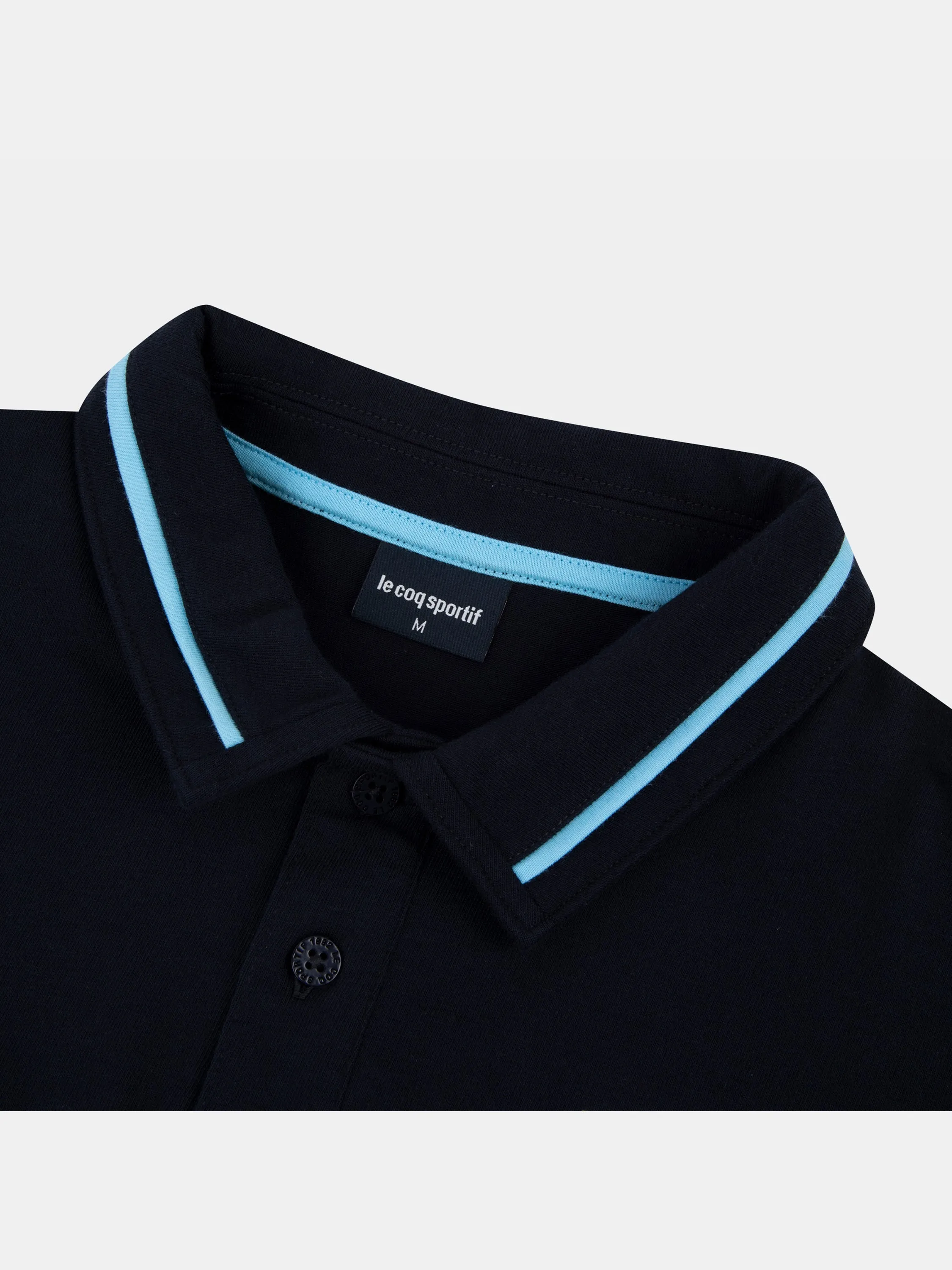 2520804-AB PRESTIGE Polo SS N°1 M sky captain | Polo Homme sold by Le Coq Sportif product image thumbnail 5