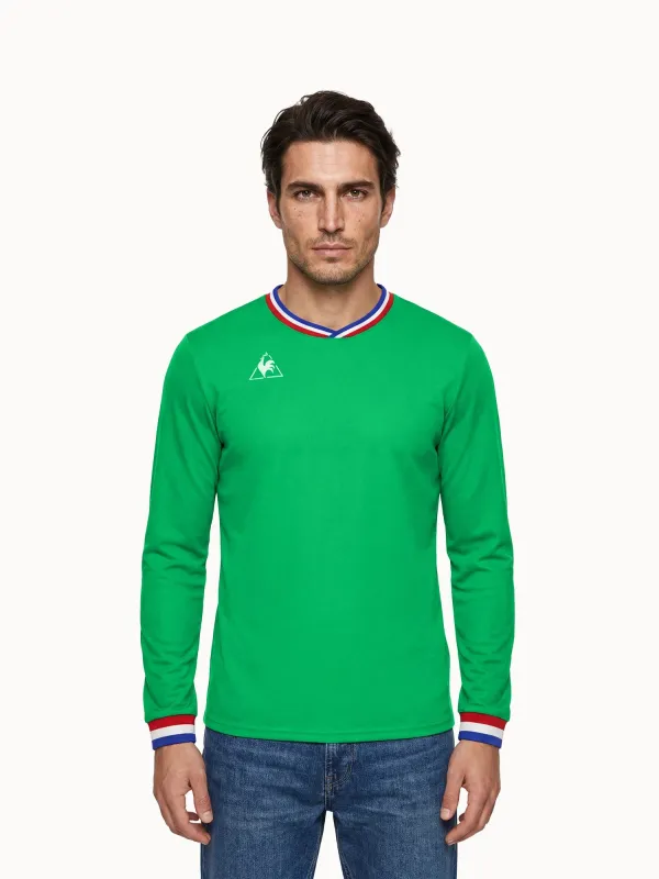 T-shirt manches longues 1976 en jersey made by Le Coq Sportif