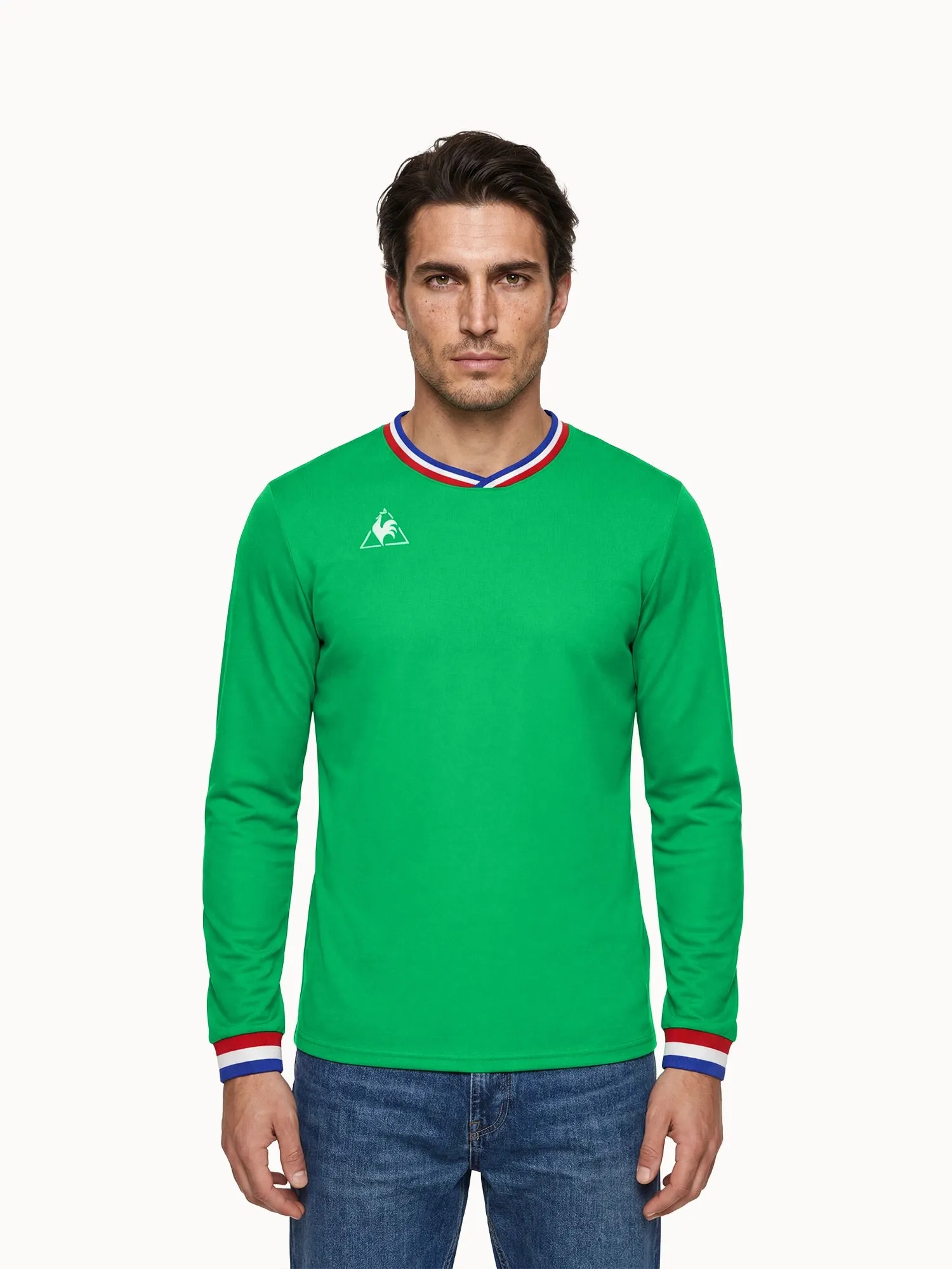 Maillot manches longues 1976 en jersey sold by Le Coq Sportif