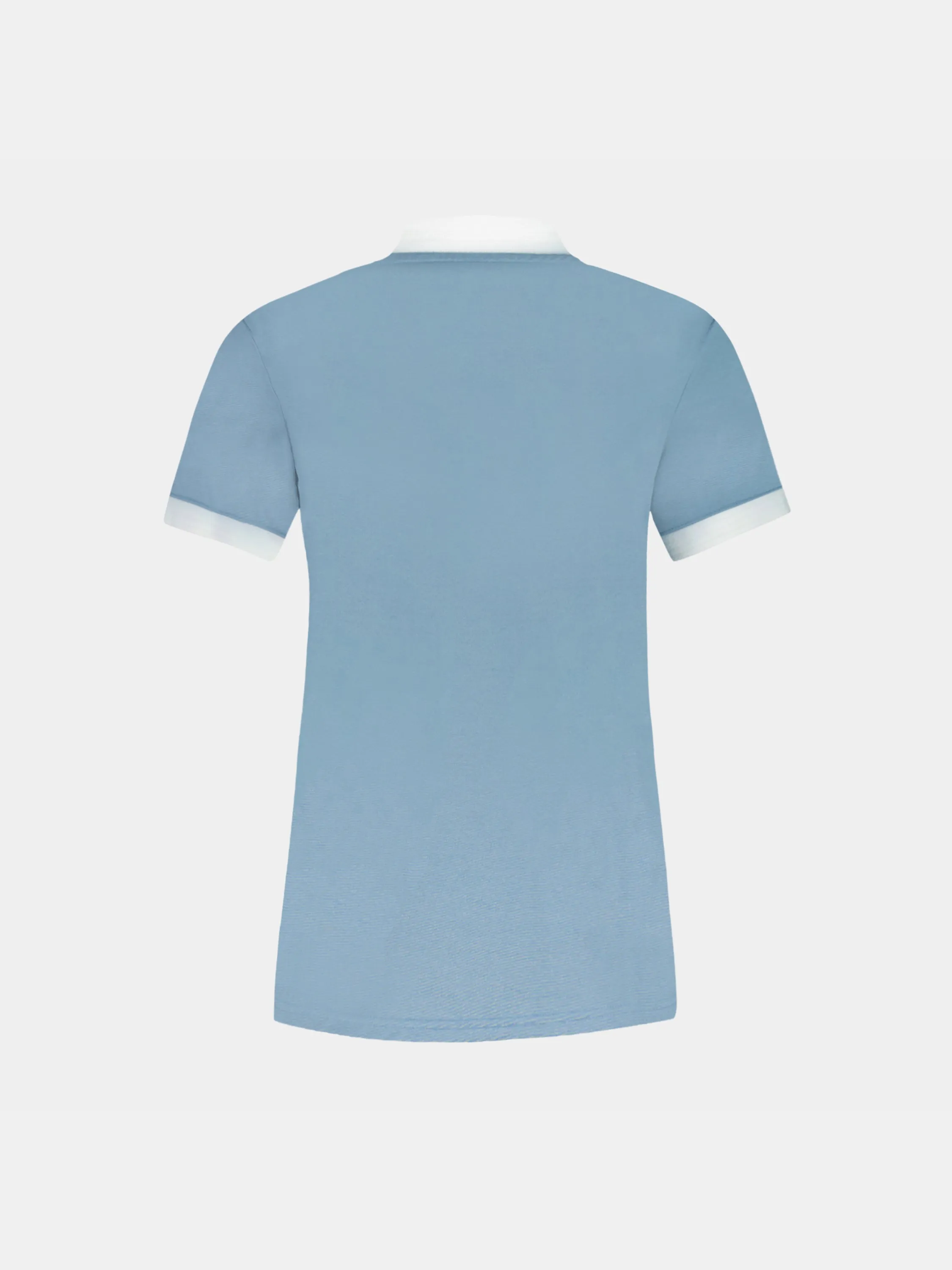 Polo Équipe de France Olympique 2026 en jersey technique sold by Le Coq Sportif product image thumbnail 2