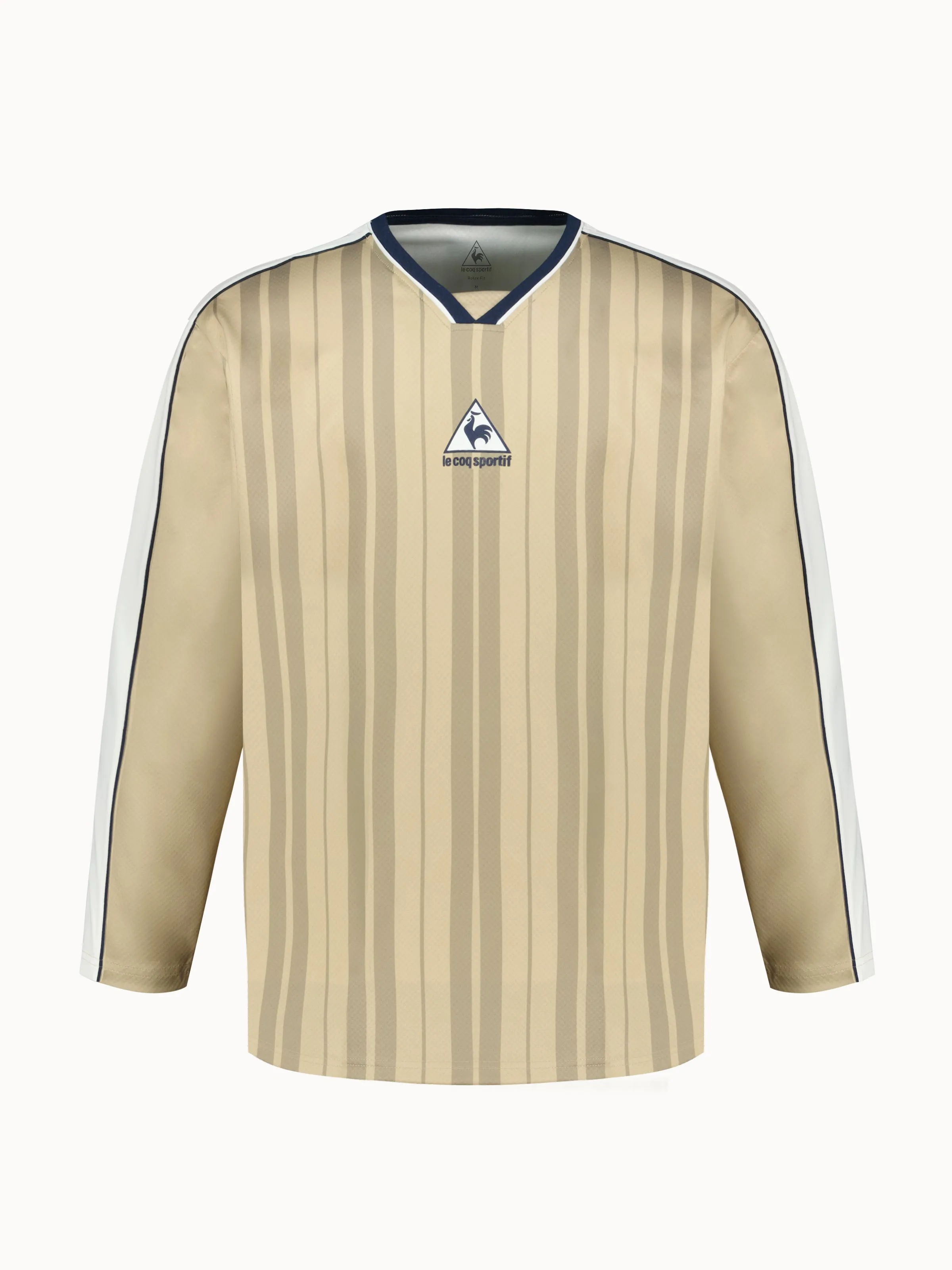 2610831-SMU Jersey LS N°2 M safari/marshmallow | Maillot manches longues Homme sold by Le Coq Sportif product image thumbnail 3