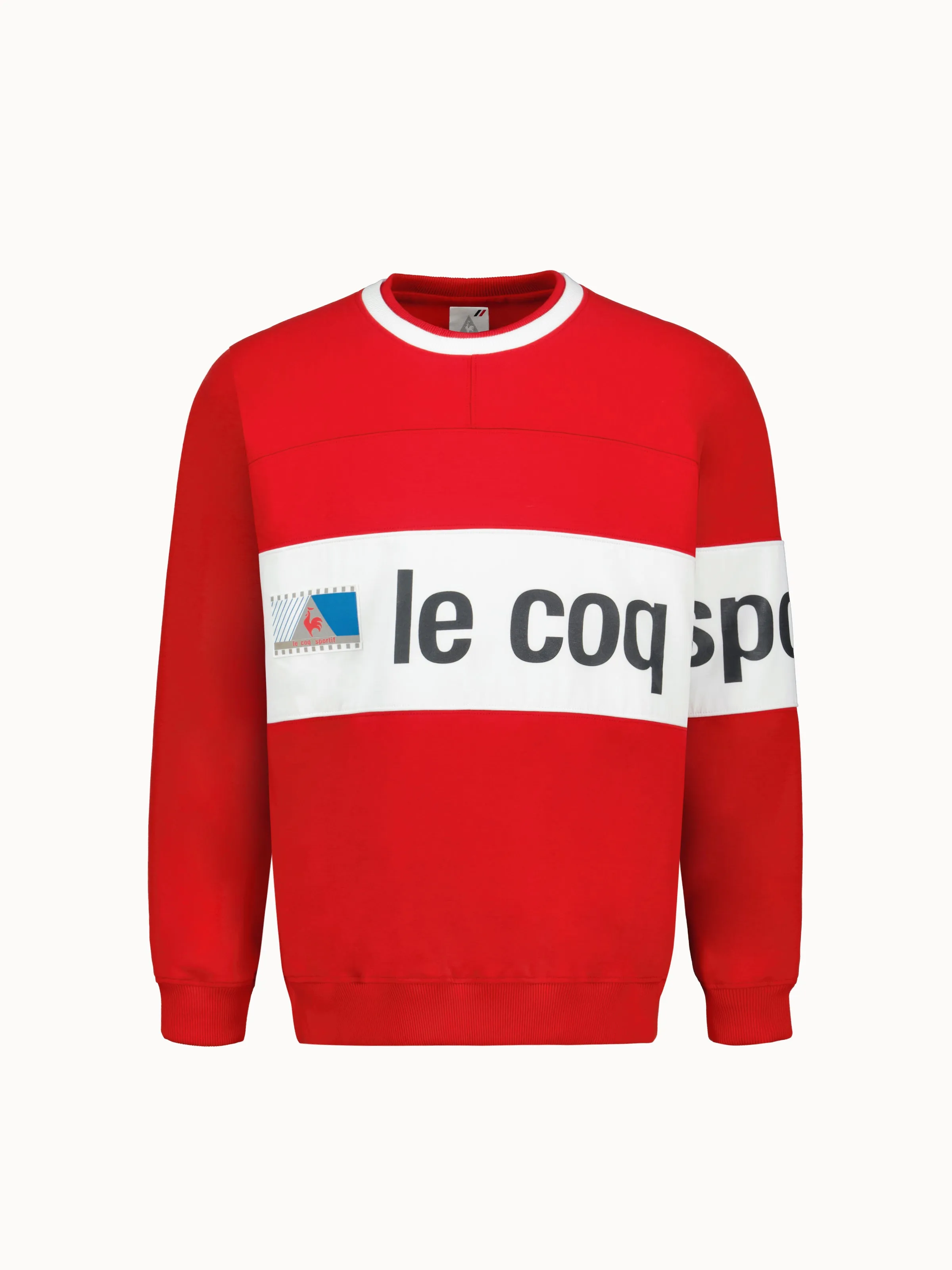 Sweat Archive col rond relax en double face sold by Le Coq Sportif product image thumbnail 3