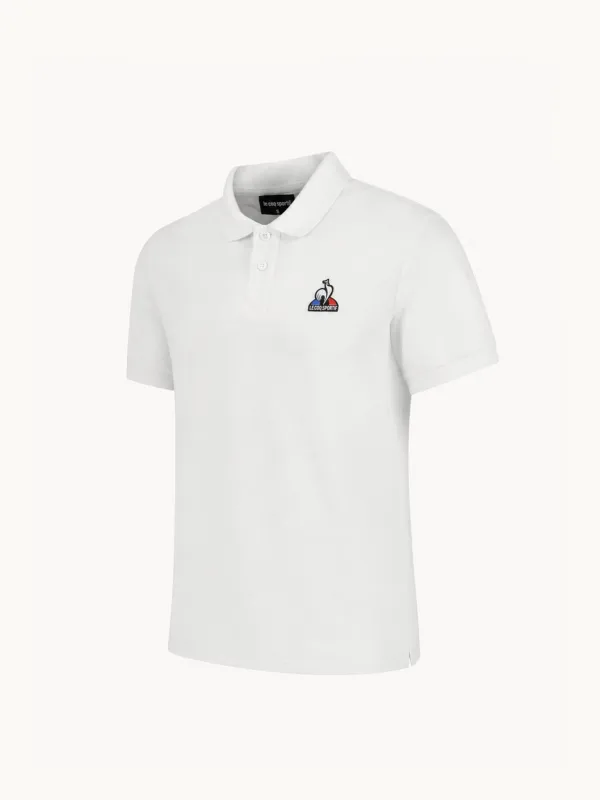 2510974-OP ITS Polo SS N°1 M new optical white | Polo Homme made by Le Coq Sportif