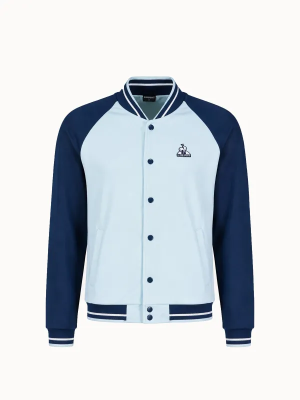 2511035-HERITAGE LF Bomber N°2 M quiet tide/gibr | Bomber Homme made by Le Coq Sportif