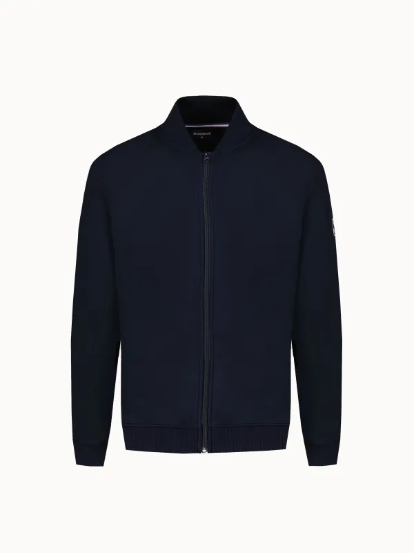 Veste zippée en double face made by Le Coq Sportif