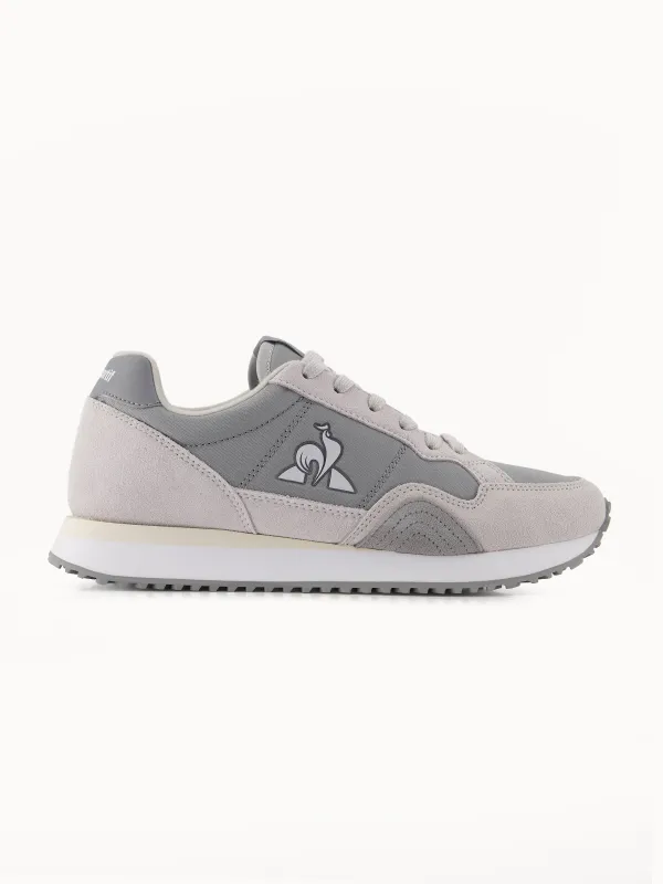 Sneakers rétro-running avec détails suede Jet Star made by Le Coq Sportif