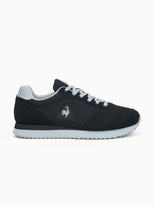 Sneakers retro-running en mesh et suede Essor made by Le Coq Sportif