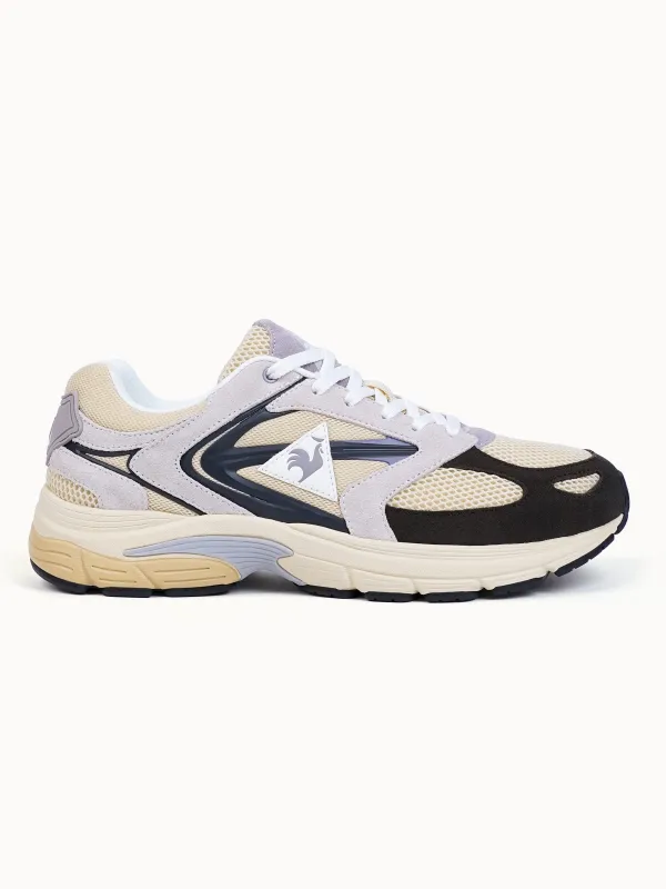 Sneakers running en mesh et suede Allure made by Le Coq Sportif