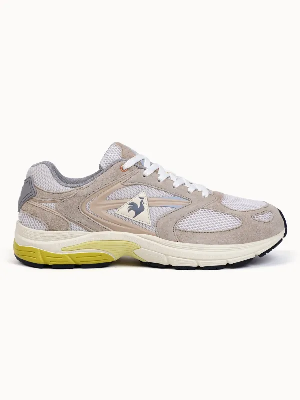 Sneakers running en mesh et suede Allure made by Le Coq Sportif