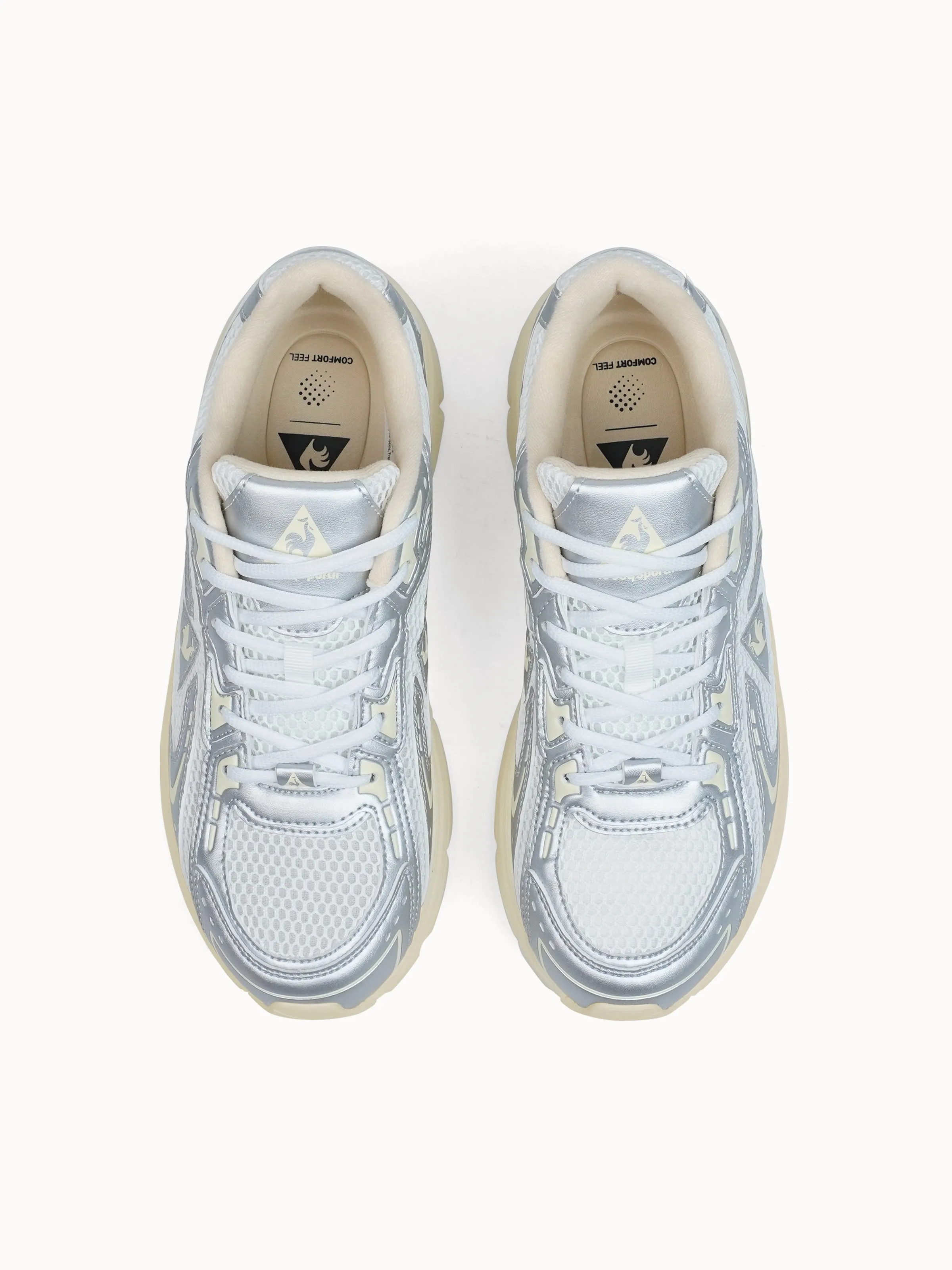 Sneakers running cuir effet métallique Roadtrack sold by Le Coq Sportif product image thumbnail 4