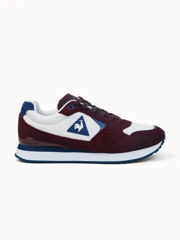 Sneakers retro-running en mesh et suede Solar made by Le Coq Sportif