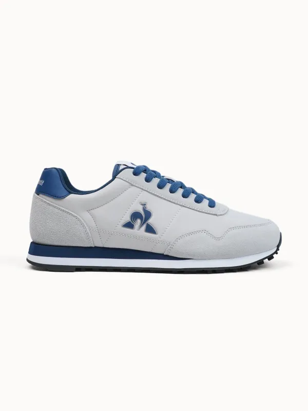 Sneakers retro-running en textile et suede Astra made by Le Coq Sportif