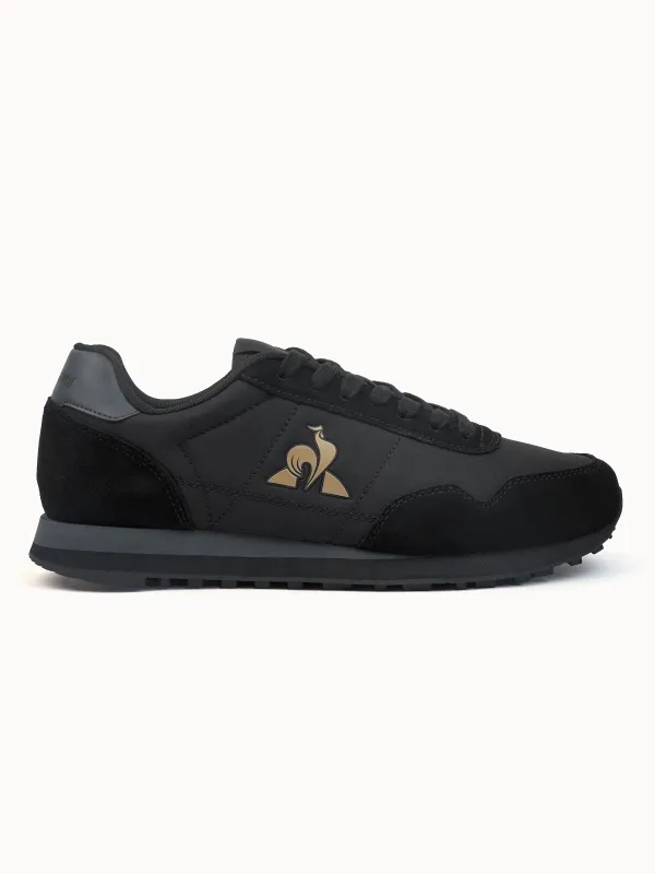 Sneakers retro-running en textile et suede Astra made by Le Coq Sportif
