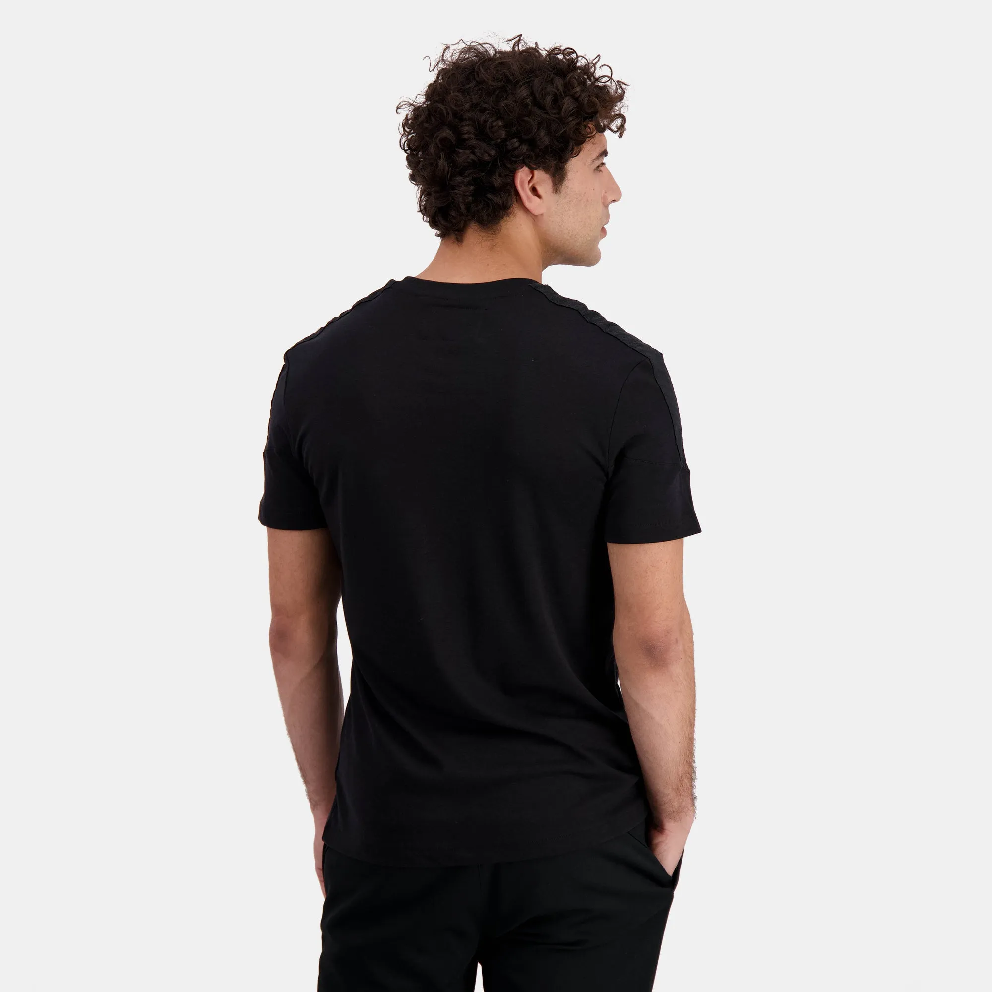 2423017-COQ D'OR Tee SS N°2 M black | T-shirt Homme sold by Le Coq Sportif product image thumbnail 4