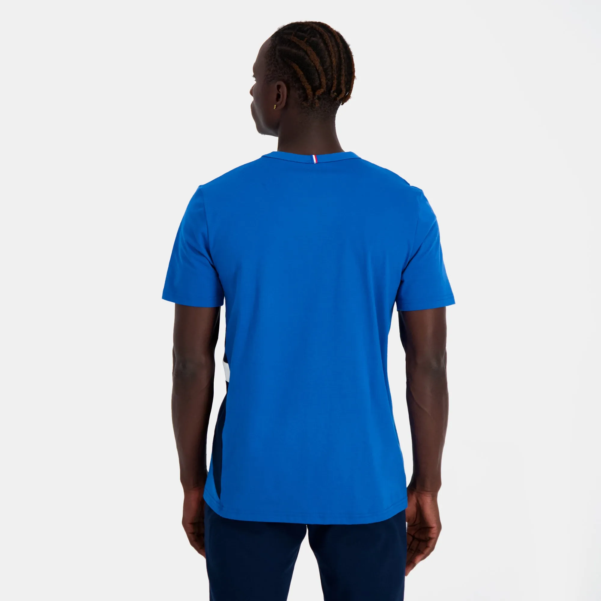 2410213-SAISON 1 Tee SS N°2 M lapis blue | T-shirt Unisexe sold by Le Coq Sportif product image thumbnail 4