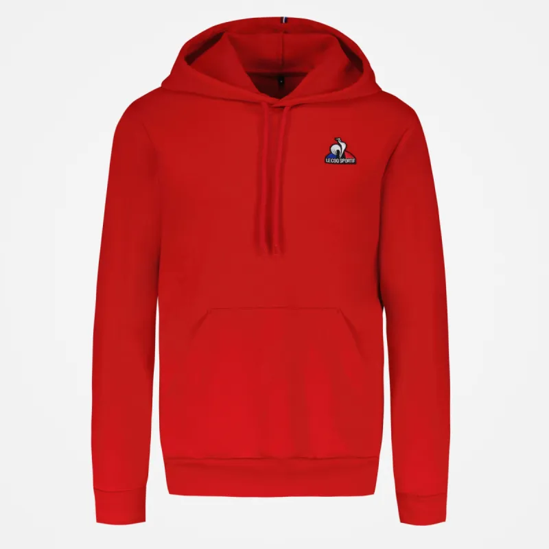 2310560-ESS Hoody N°2 M rouge electro | Sweat à capuche Homme sold by Le Coq Sportif