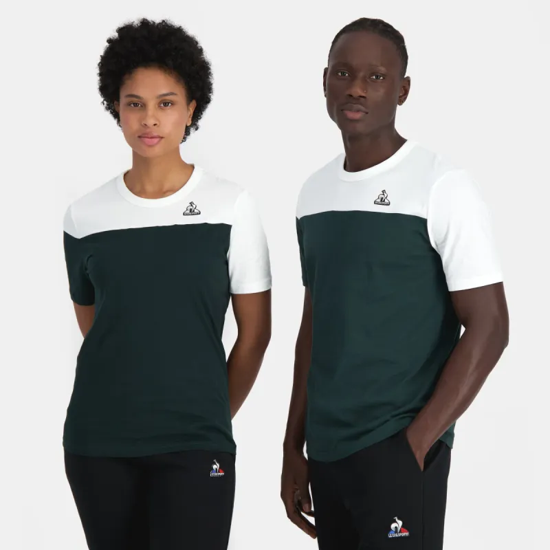 2410644-BAT Tee SS N°3 M scarab/new optical whit | T-shirt Unisexe sold by Le Coq Sportif