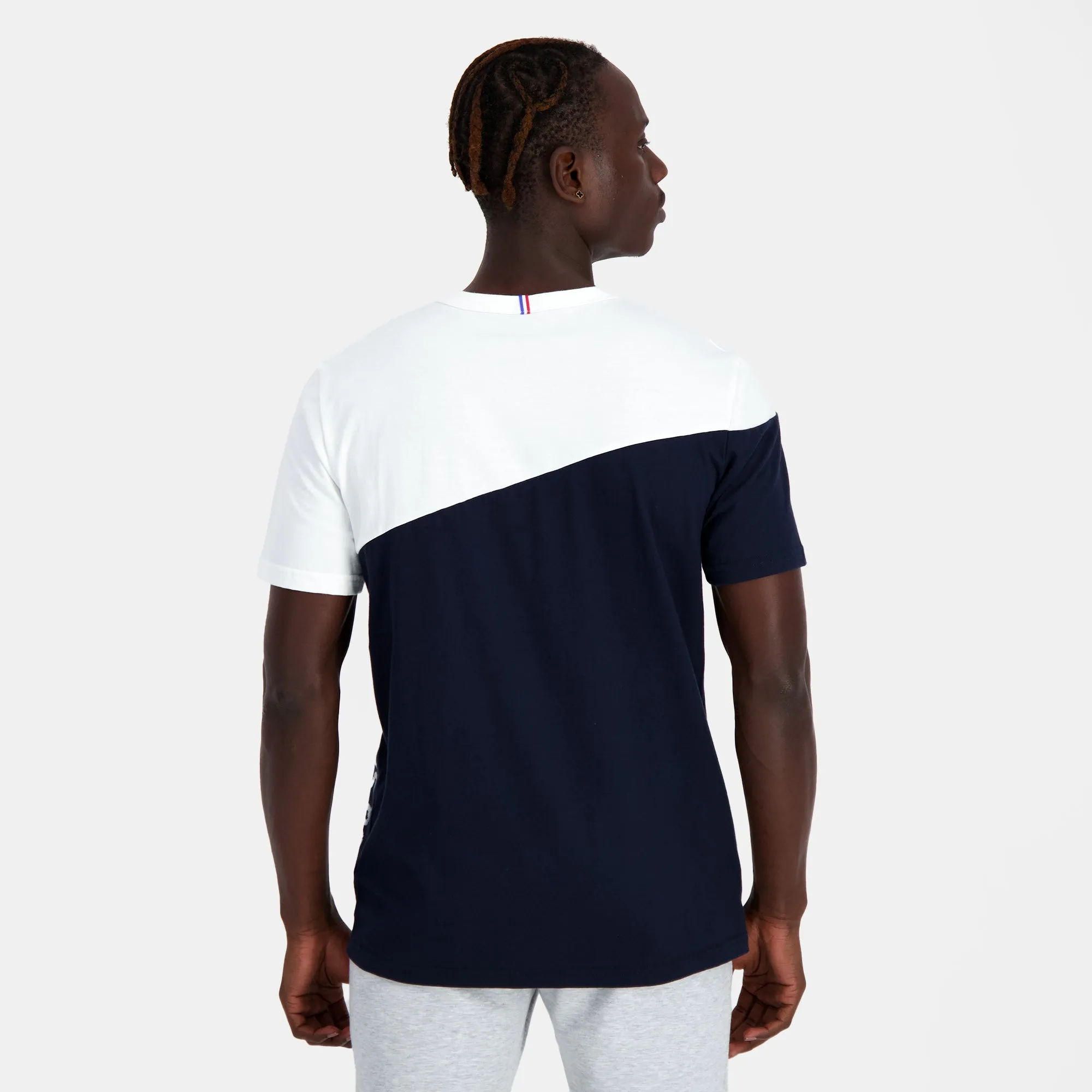 2410247-BAT Tee SS N°2 M n.o.w/sky captain | T-shirt Unisexe sold by Le Coq Sportif product image thumbnail 5