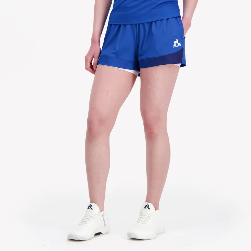 2410526-TENNIS PRO Short 24 N°2 W lapis blue/n.o | Short Femme sold by Le Coq Sportif
