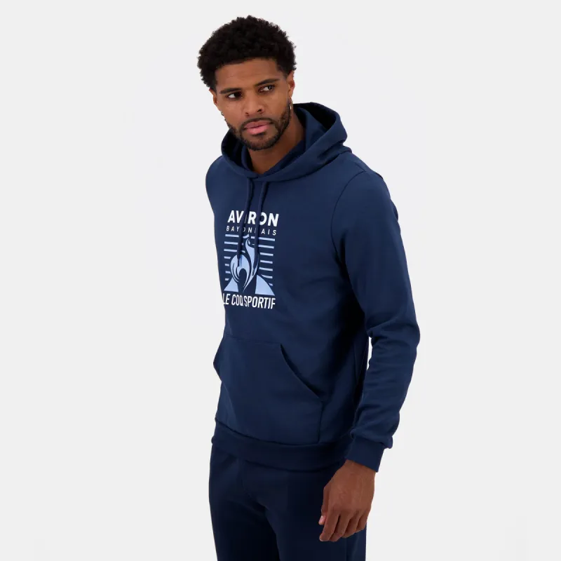 2422789-AB FANWEAR Hoody N°1 M dress blues | Sweat à capuche Homme sold by Le Coq Sportif