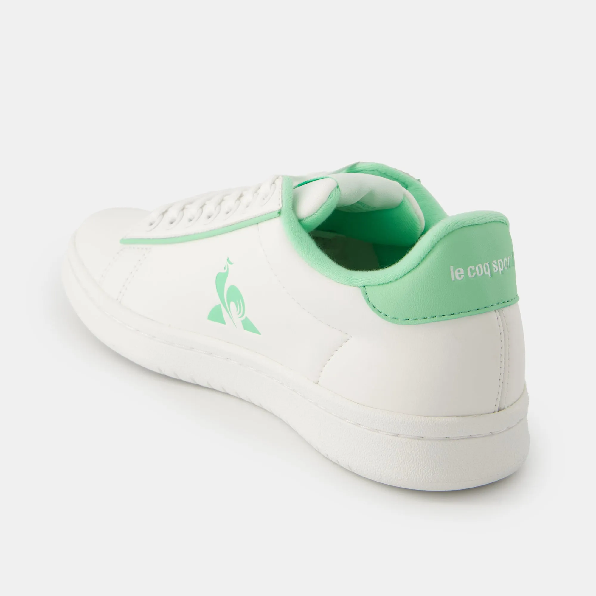 2410756-LCS COURT CLEAN W optical white/green | Chaussures LCS COURT CLEAN W Femme sold by Le Coq Sportif product image thumbnail 3