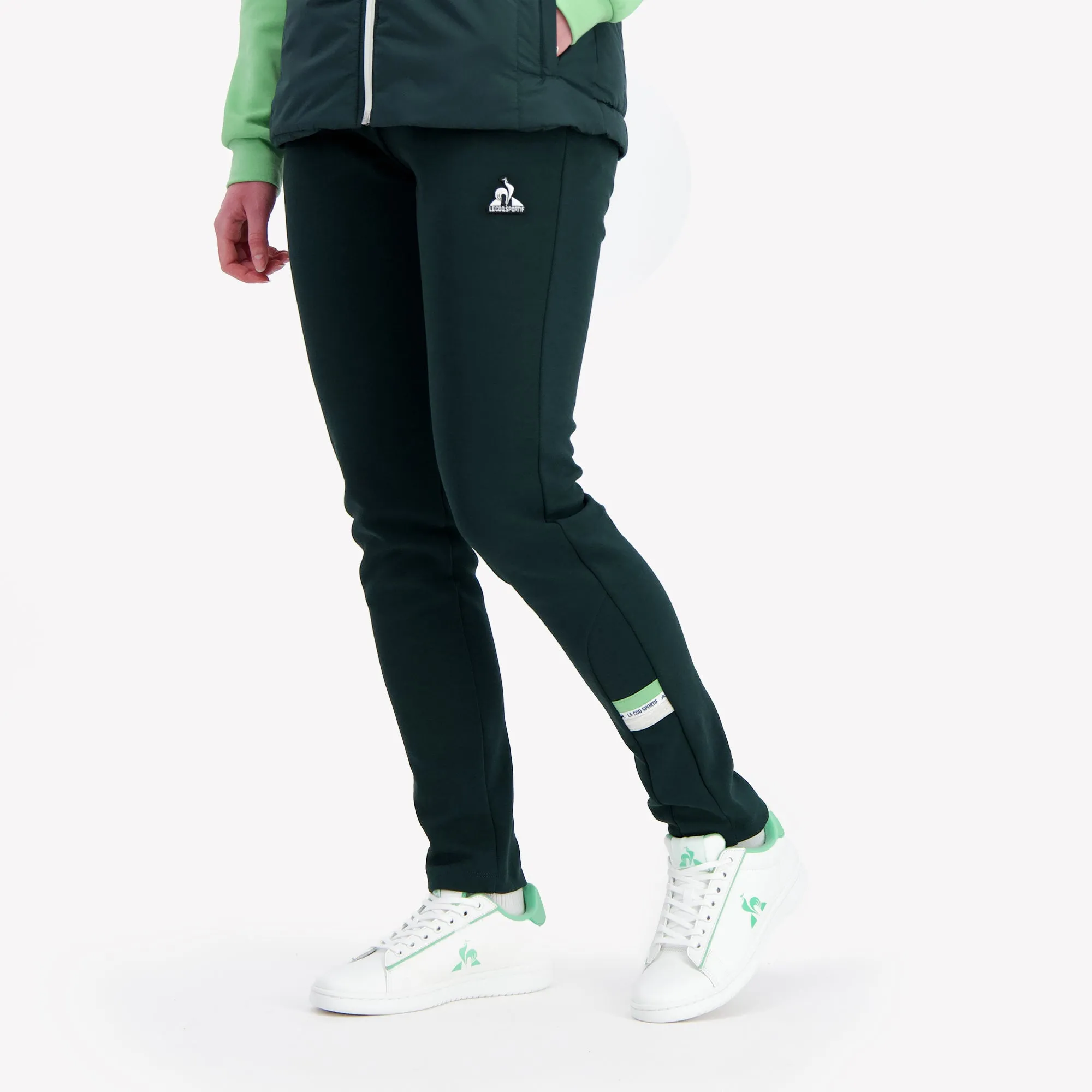 2410756-LCS COURT CLEAN W optical white/green | Chaussures LCS COURT CLEAN W Femme sold by Le Coq Sportif product image thumbnail 5