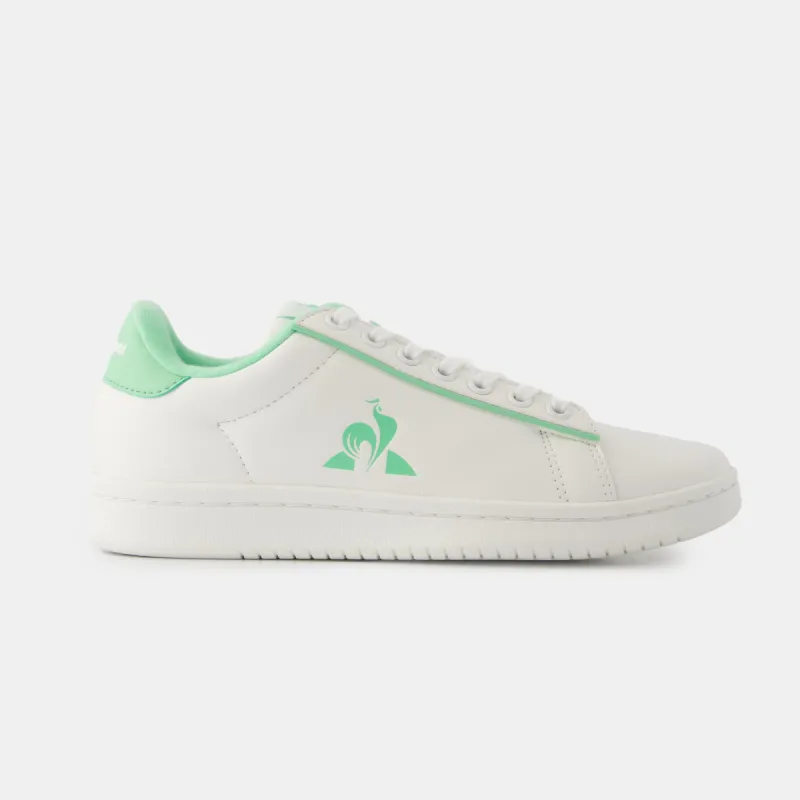 2410756-LCS COURT CLEAN W optical white/green | Chaussures LCS COURT CLEAN W Femme sold by Le Coq Sportif