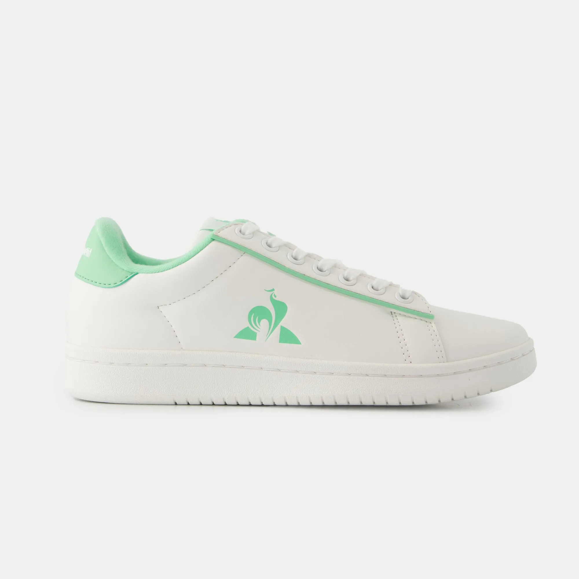 2410756-LCS COURT CLEAN W optical white/green | Chaussures LCS COURT CLEAN W Femme sold by Le Coq Sportif