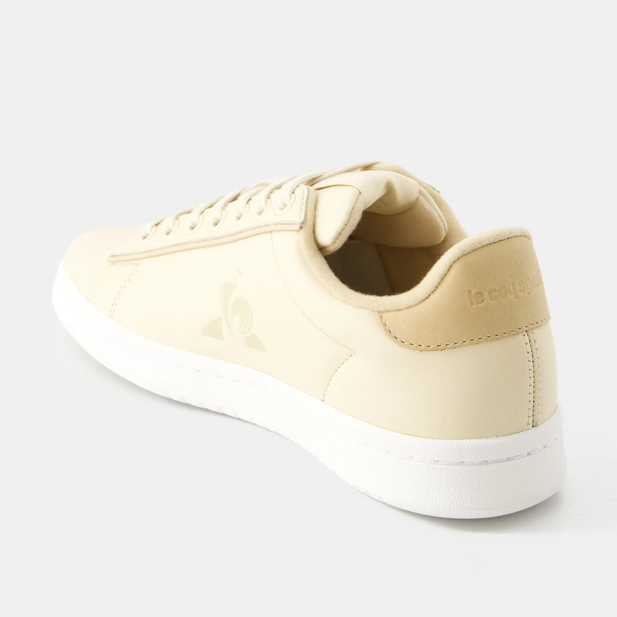 2410757-LCS COURT CLEAN W warm sand | Chaussures LCS COURT CLEAN W Femme sold by Le Coq Sportif product image thumbnail 3