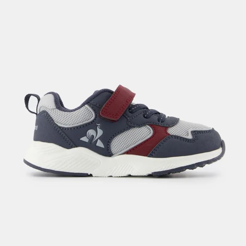 2422739-LCS RUNNER PS n.droplet/ dark slate | Chaussures à scratch RUNNER enfant sold by Le Coq Sportif