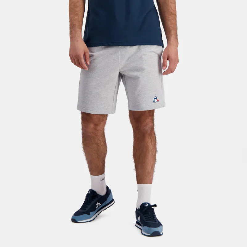2422180-ESS Short N°2 M gris chiné clair | Short Homme sold by Le Coq Sportif