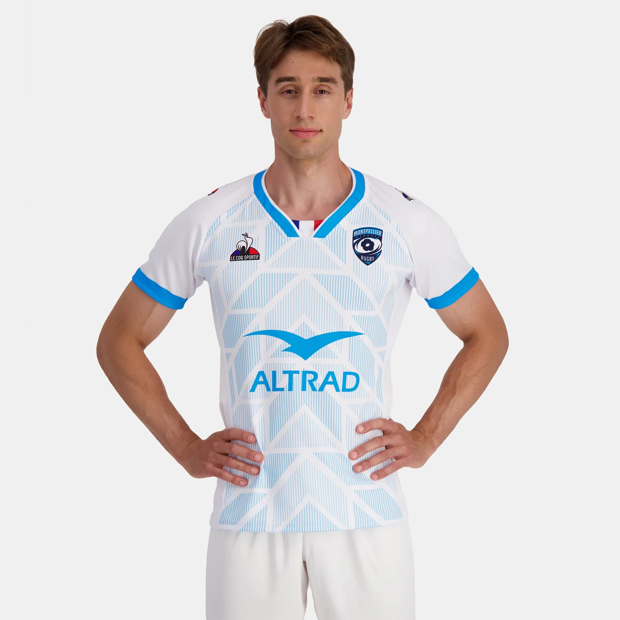 2321202-MHR XV Maillot Replica M new optical whi | T-shirt Homme sold by Le Coq Sportif