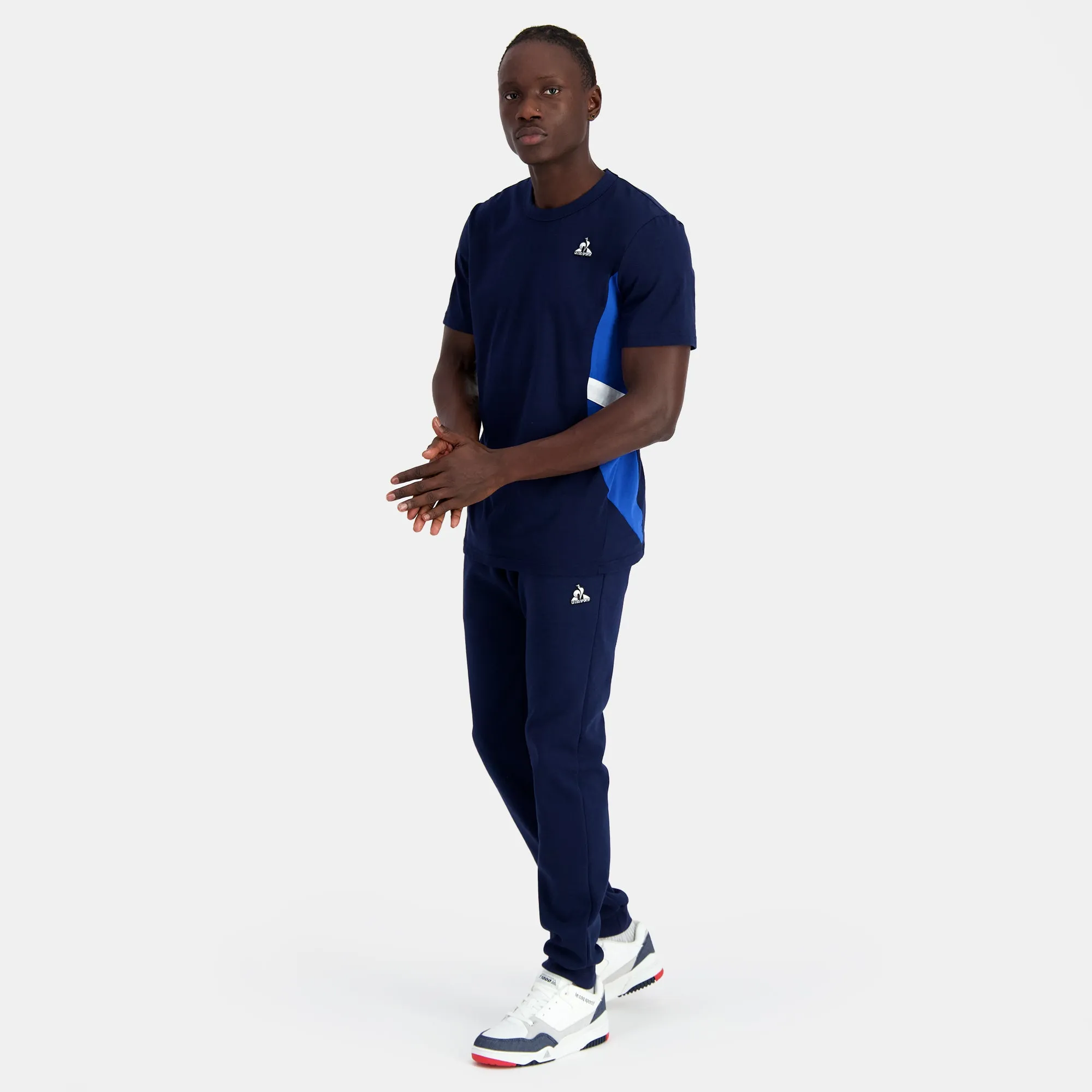 2410211-SAISON 1 Tee SS N°1 M bleu nuit | T-shirt Unisexe sold by Le Coq Sportif product image thumbnail 5