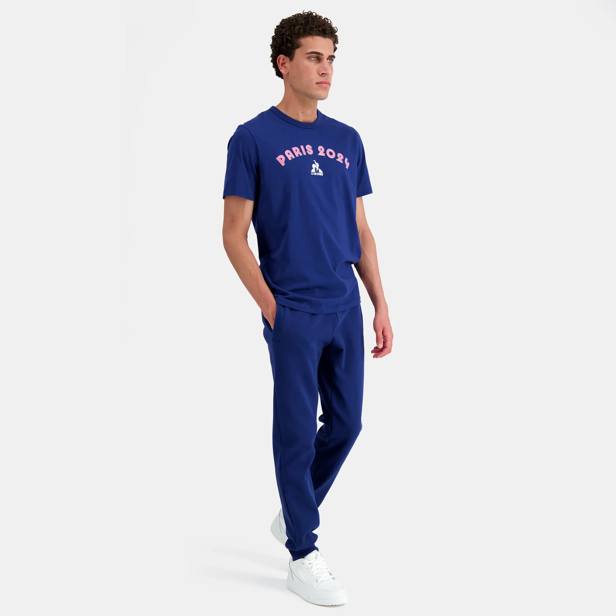 2410270-GRAPHIC P24 Tee SS N°4 M blue depths | T-shirt Homme sold by Le Coq Sportif product image thumbnail 5