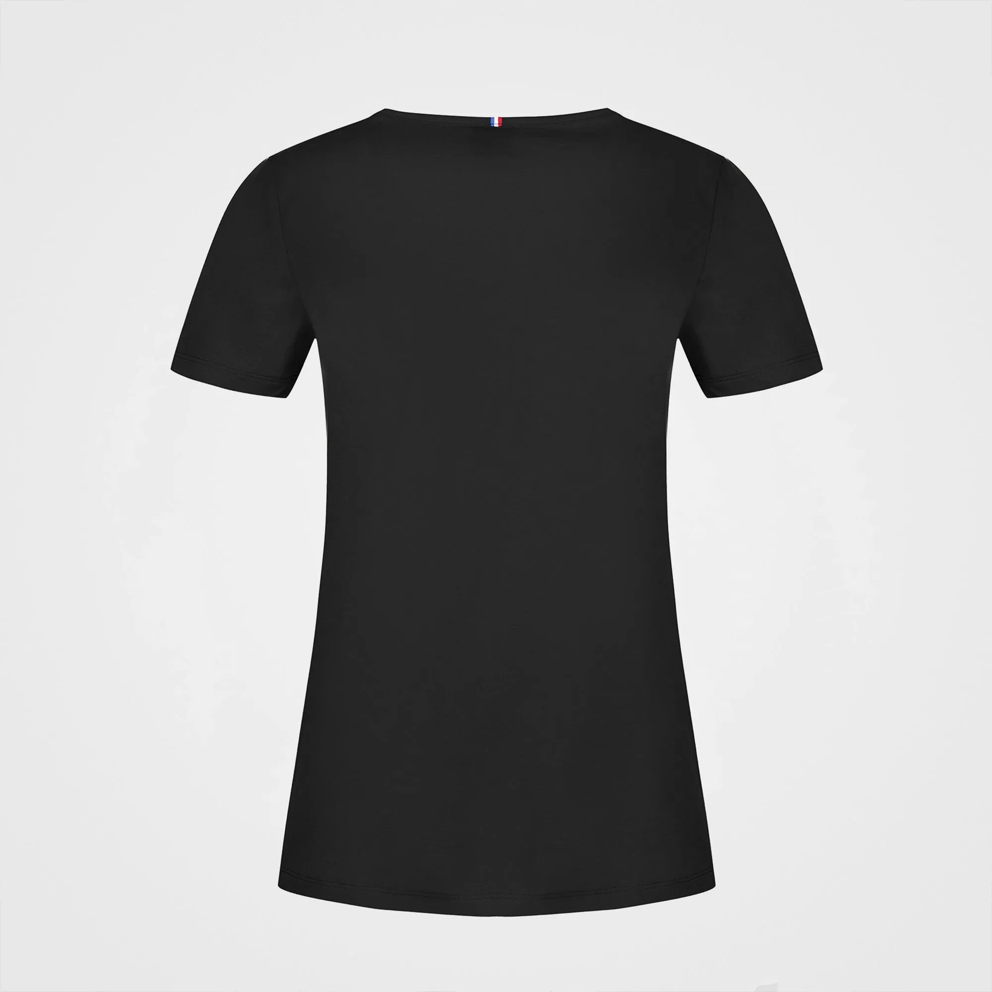 2220568-ESS Tee SS Col V N°1 W black | T-shirt Femme sold by Le Coq Sportif product image thumbnail 3
