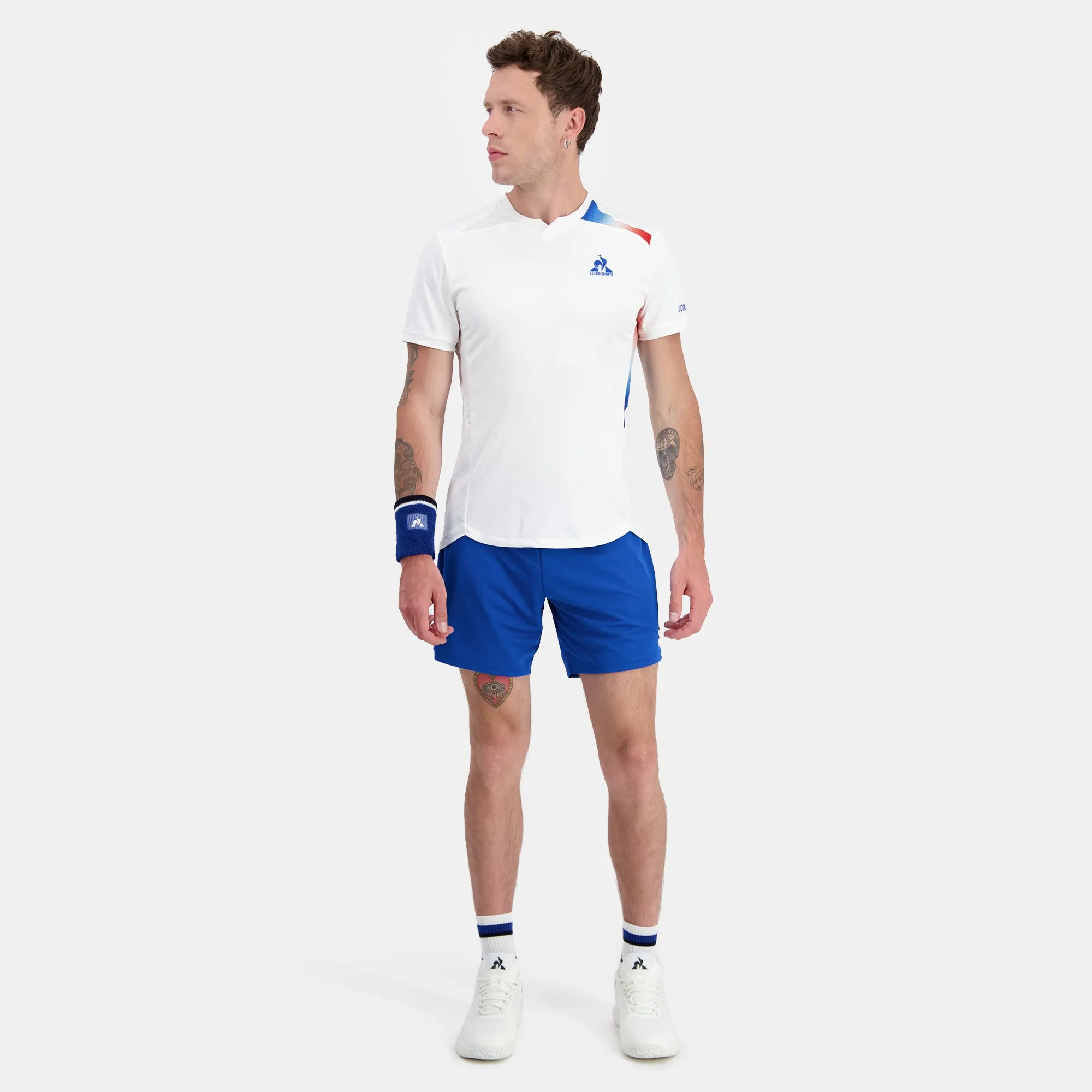 2410517-TENNIS PRO Tee SS 24 N°1 M new optical w | T-shirt Homme sold by Le Coq Sportif product image thumbnail 3