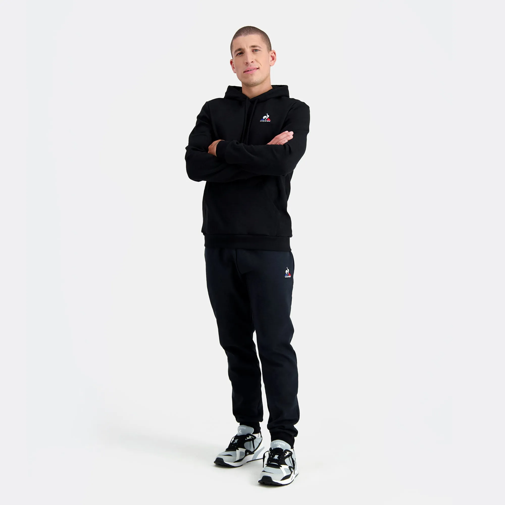 2310554-ESS Hoody N°2 M black | Sweat à capuche Homme sold by Le Coq Sportif product image thumbnail 5