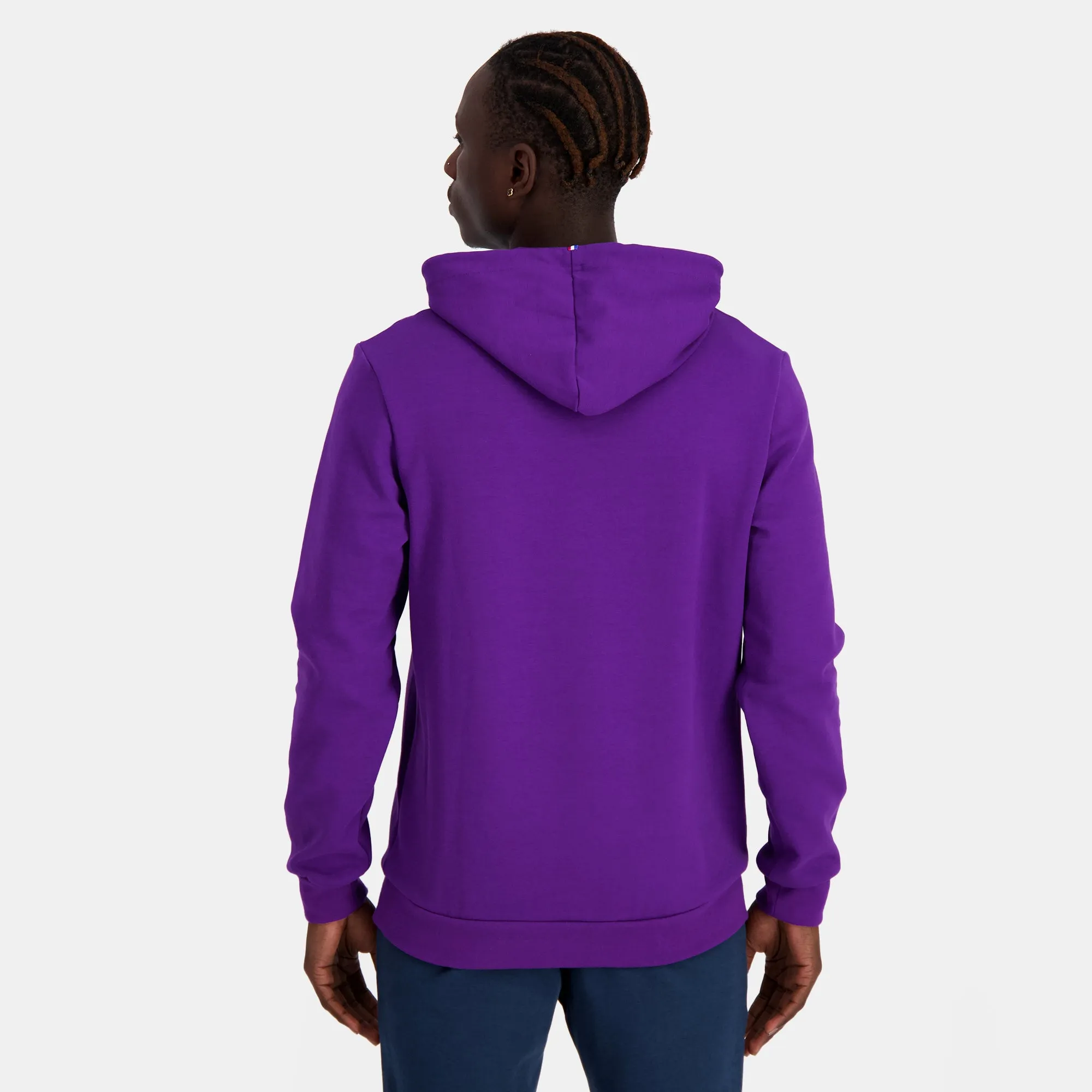 2410254-BAT Hoody N°1 M violet j | Sweat à capuche Unisexe sold by Le Coq Sportif product image thumbnail 5