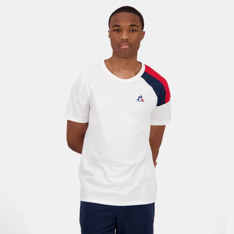 2423322-TRI Tee SS N°4 M new optical white | T-shirt Homme sold by Le Coq Sportif