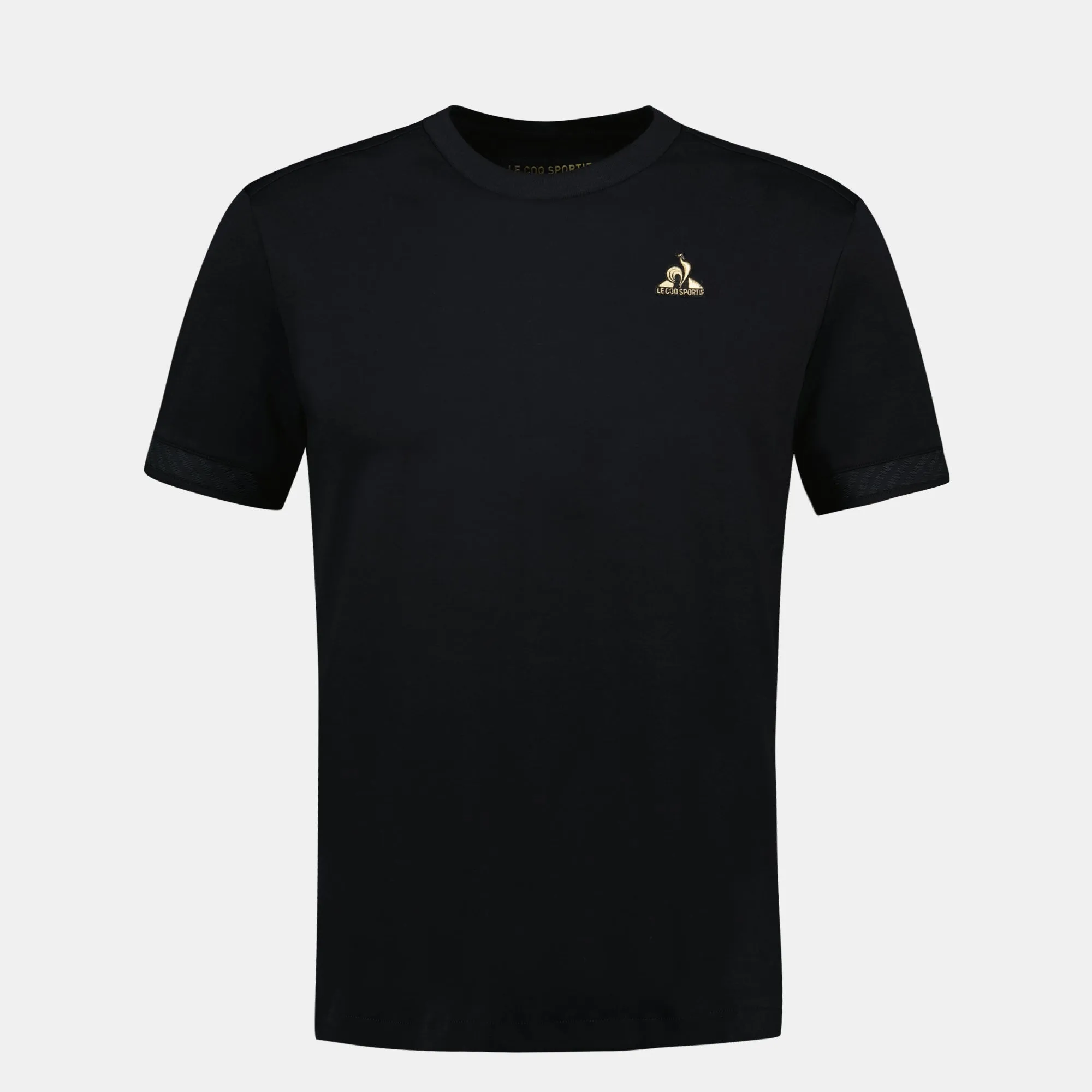 2410434-COQ D'OR Tee SS N°1 M black | T-shirt Homme en interlock 240g coton sold by Le Coq Sportif product image thumbnail 2