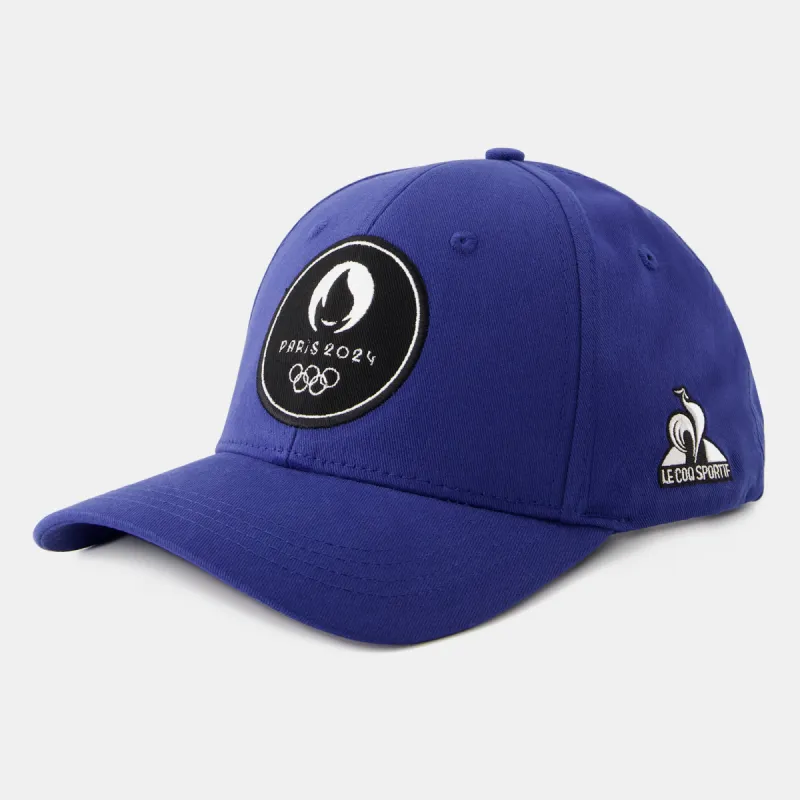 2410348-ESS P24 CAP N°1 blue depths | Casquette Unisexe sold by Le Coq Sportif