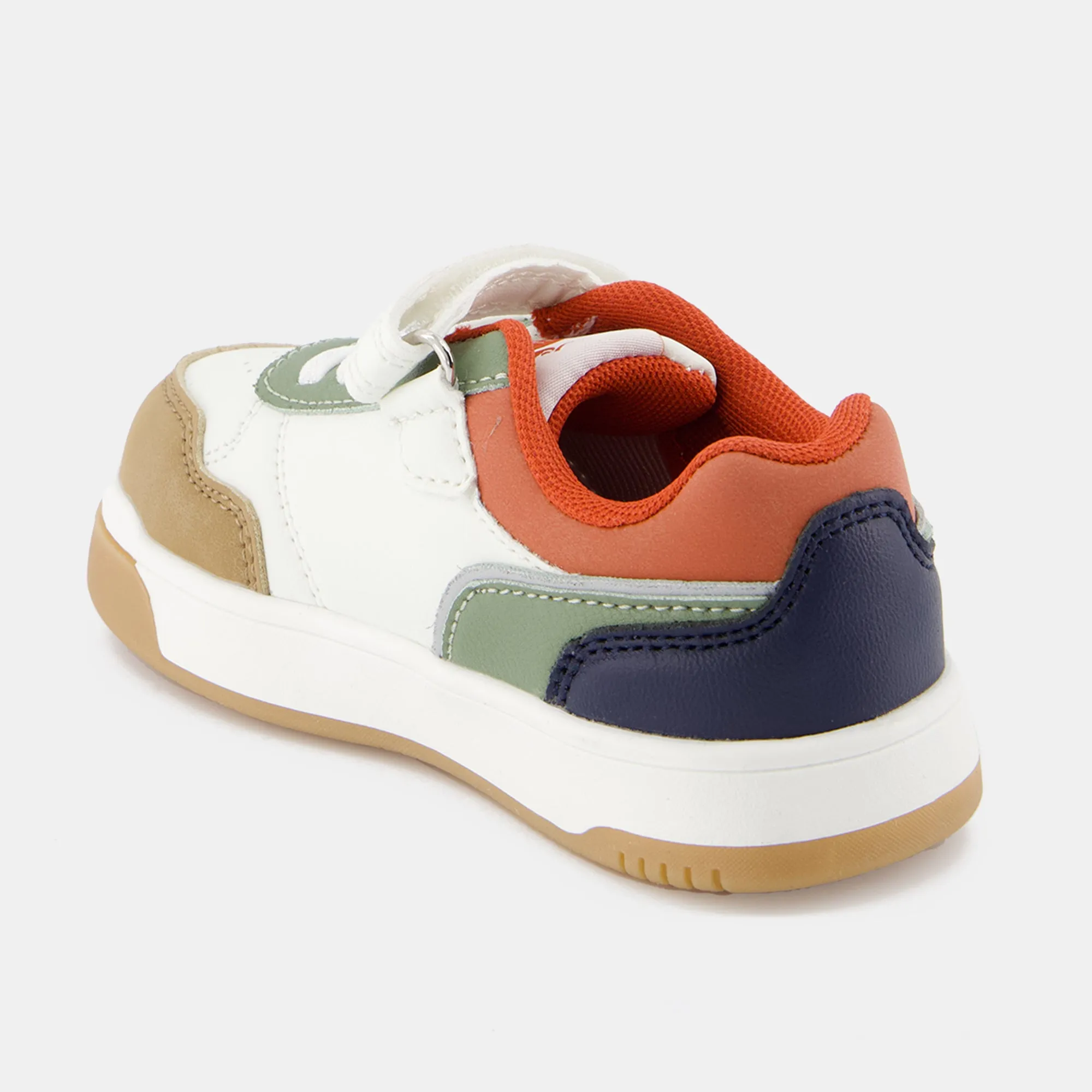 2422712-LCS COURT BREAKER INF optical white/oran | Chaussures multicolores COURT BREAKER bébé sold by Le Coq Sportif product image thumbnail 3