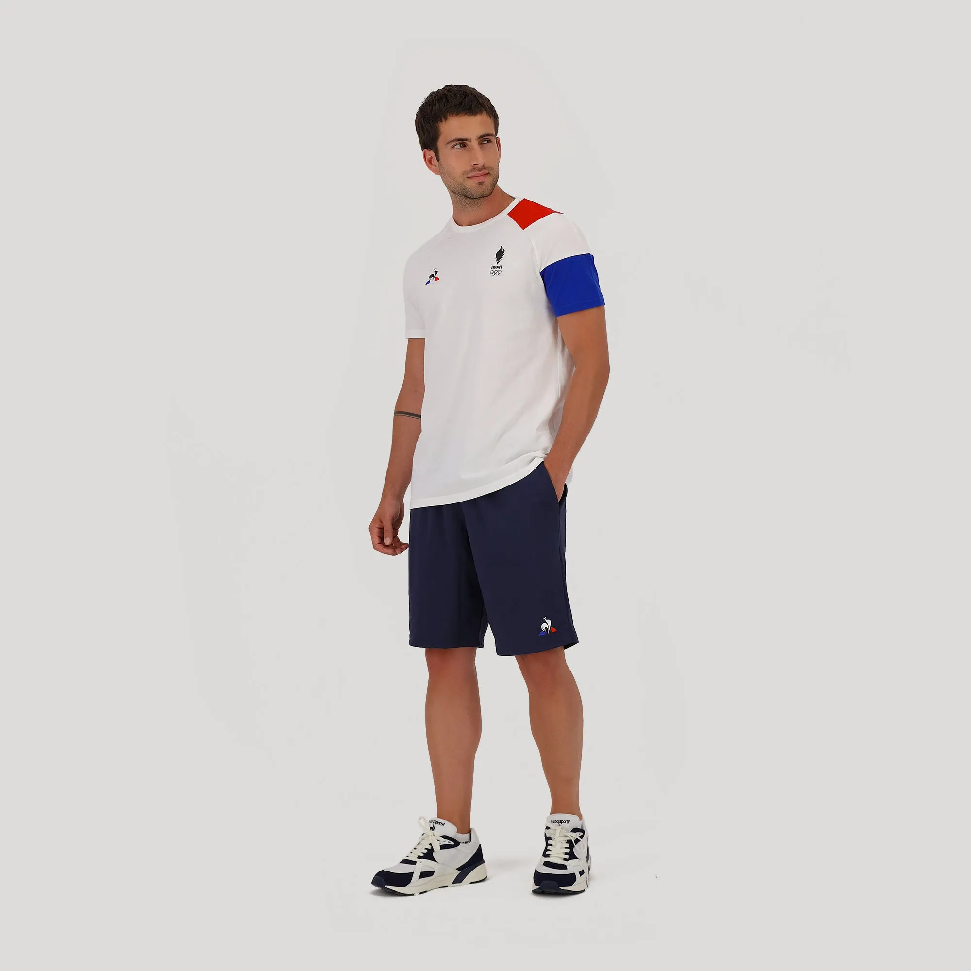 2221296-EFRO 22 Tee SS PRES.N°1 M new optical wh | T-shirt Homme sold by Le Coq Sportif product image thumbnail 4