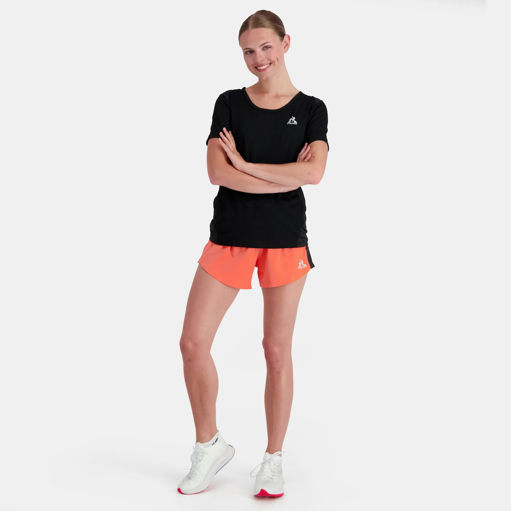 2310654-TRAINING LF Tee SS N°3 W black | T-shirt Femme sold by Le Coq Sportif product image thumbnail 5